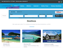 Tablet Screenshot of litoranea.com.br